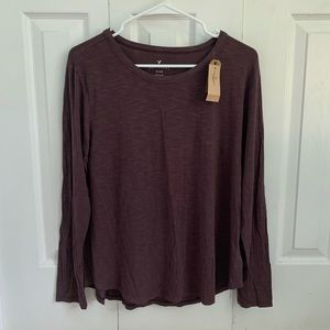 Purplish Brown American Eagle Shirt